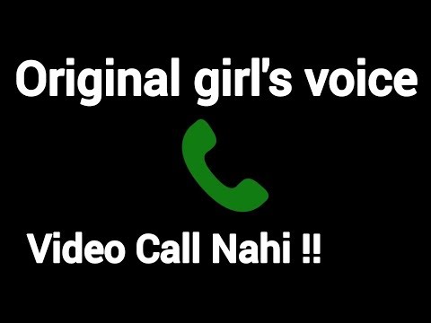 Hello.. Video Call Nahi !! 📞 One sided girl's prank #girlvoiceprank ‪@originalgirlsoundhub‬ #fakecall