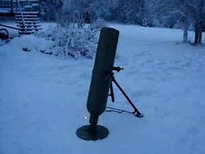 bowling ball mortar firing 2