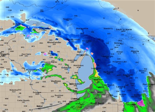Very stormy period coming to Michigan: High Wind Watch, Winter Storm Watch/Warning already issued