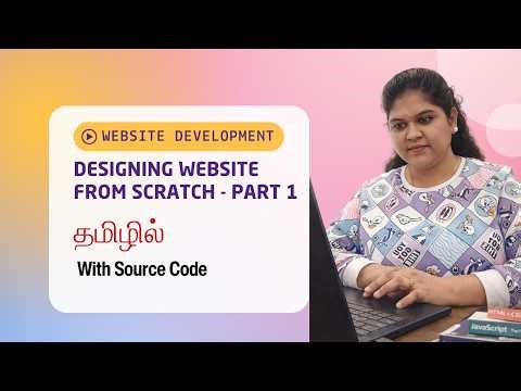 Creating Website From Scratch in Tamil | Real Time Project | Website from Scratch