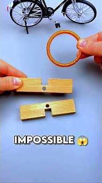 This Wooden Puzzle Looks Easy… But Nobody Can Remove the Ring! 😱 Brain Teaser Solution #iqtest