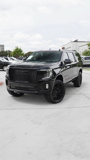 New Build 24' GMC YUKON XL DENALI 920 MILES / STOCK #10118 3'' ReadyLift Kit, 24x10'' Vossen HF6-3 Wheels, Nitto Recon Grappler Tires - 35x12.50R24LT, Custom Side Marker & Chrome Delete, $112,991 / HurstAutoplex.com #GMC #Yukon #YukonXL #AutoplexCustoms #ReadyLift #Vossen #VossenWheels #NittoTires | Hurst Autoplex
