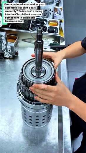 Automotive Automatic Transmission Clutch Pack: Educational Guide | TimberCraft Studio