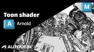 How to Create a Sketch Style With Arnold Toon Shader