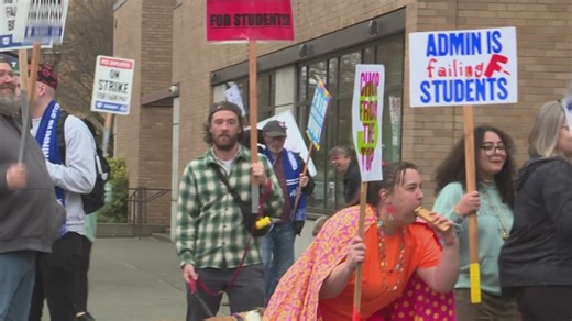 Final grades hang in the balance for winter term students as PCC strike enters day 10