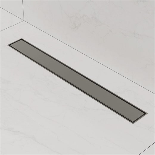 Reviews for GRANDJOY 24 x 2.7 in. Wall Bar Shower Kit Linear Stainless Steel Shower Drain with Drain Cover in Brushed Nickel Valve Included | Pg 1 - The Home Depot