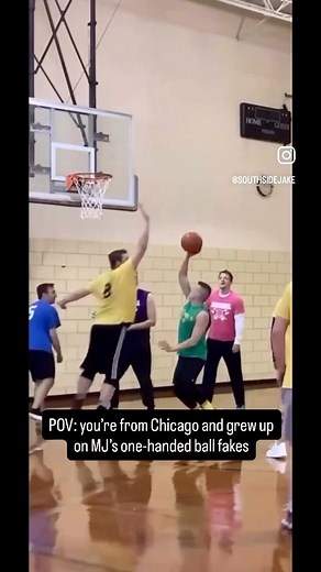 POV: You’re from Chicago and grew up on MJ’s one-handed ball fakes 🏀 | Jacob Allen