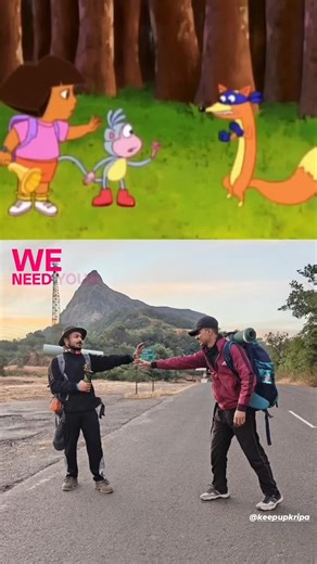 Shìvam Ârya | Dora k bhai bora...😹 Say swiper no swiping. 🖐🏻 Swiper no swiping "Boots photo le rha hai 🫢😁" : @shubhsolanke #doratheexplorer... | Instagram