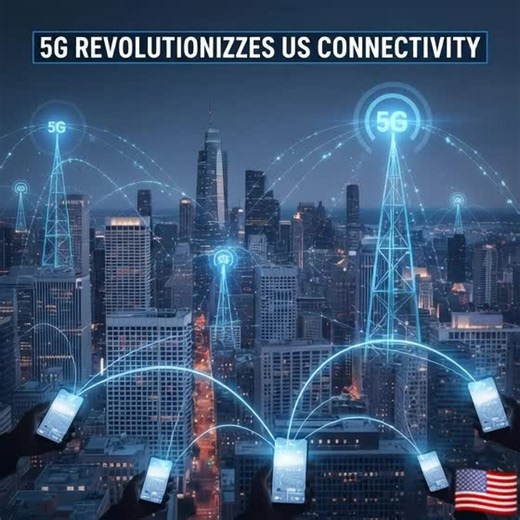 5G upgrades are rolling out across the US, bringing faster speeds and stronger connections in cities and rural areas. Early reports show noticeable performance improvements. #5G #TechNews #USA