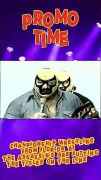The Assassins are putting the titles on the line! #classicwrestling #80swrestling #prowrestling