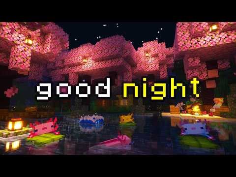 it's getting late, time to sleep... (minecraft ambience)