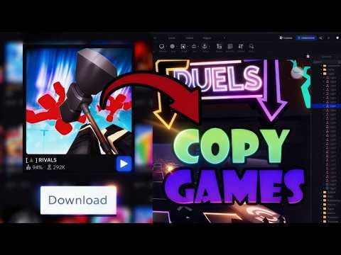 How to Copy any Game in Roblox & Make it YOURS!🚨 FOR BEGINNERS*!