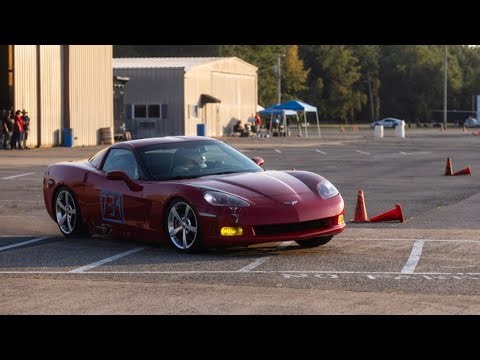 first time driving in a autocross event!