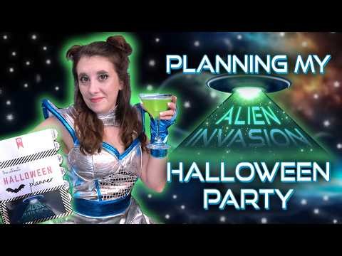 Planning My Alien Invasion Themed Halloween Party 2026