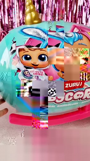 [Ad] 👶 Introducing Zuru Babycorns Magical Rainbocorn Babies🫶💜 Love this New Babycorns series woth 30 surprises inside, especially that the baby is interactive and makes sounds or speaks in english when you touch his/her head or feed him/her the bottle or pacifier.🍼 It also comes with gold slime,a mini boo-boocorn out of 16, a book container where you can keep your slime in, a blanket, and a mini plushie. We got Nicci because Tanja loves purple. You can also collect Bowie, Bobbie and Poppy🫶�