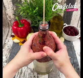 Chili-Filled Corn Dogs