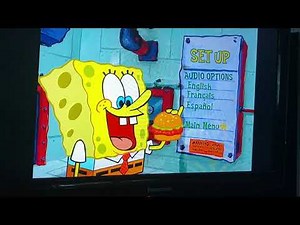 SpongeBob SquarePants: Absorbing Favorites 2005 DVD Menu Walkthrough