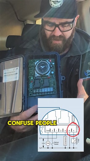 Gary McCreadie HVAC/R Tech/Business Owner on Instagram: "Defrost Termination Tutorial... Using the @icmcontrols Defrost Time Clock we go through the operation of defrost Termination using a temperature switch and terminal "X" on the time clock device. It's important to know how defrost works if you want to get into refrigeration. #hvac #hvacr #refrigerationtraining #hvactraining #defrosttimeclock #refrigerationdefrost #refrigerationeducation #hvacknowledge #refrigeraionknowledge #refrigerationin