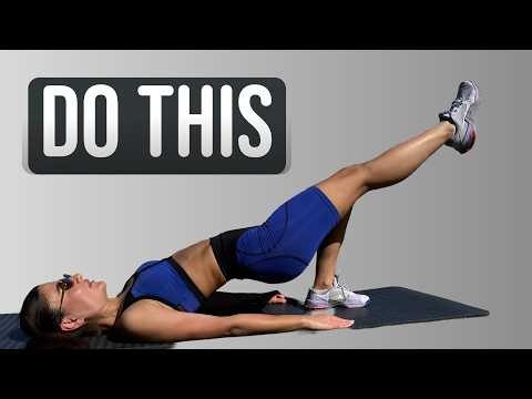 I Did This Glute Bridge Workout… My Booty Was ON FIRE 🔥