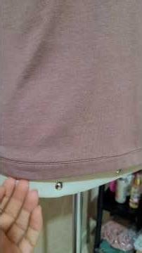 Hemming a cotton t-shirt without a coverstitch machine #sewingforbeginners