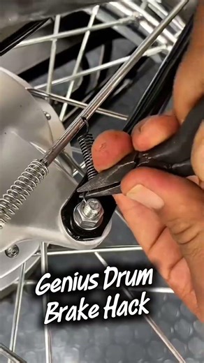DIY Motorcycle Brake Spring Modification