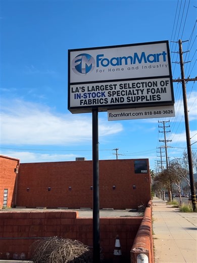 Go crazy with Foam Mart. We offer Polyethylene, Ensolite, Acoustical Charcoal, Mattress Toppers, High Density Foam, EVA, and just about any type of foam you can imagine. Visit our showroom in Burbank to see for yourself. #polyethylene #ensolite #evafoam #acousticalfoam #foamwarehouse