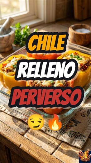 El Chile Perverso Relleno que te hará pecar🔥#SaborAlCentavo #StuffedPeppers #RecetasCaseras #chile