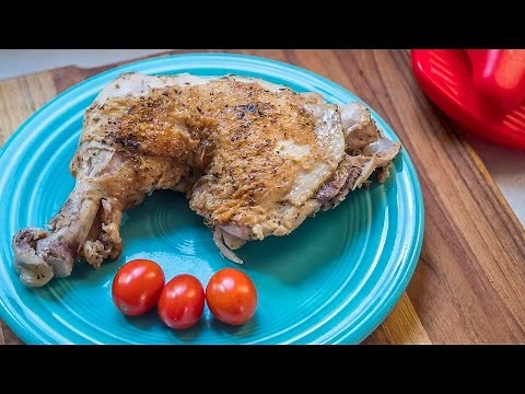 Pressure Cooker Chicken Legs with Herb Rub - Time Lapse
