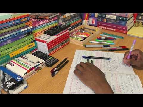 Study with Me - Note Taking - Background Noise, No Music