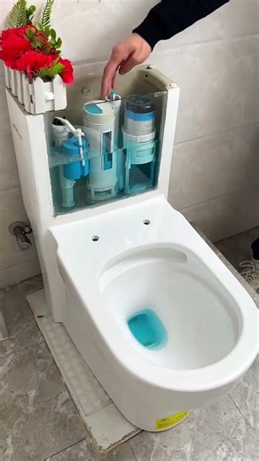 Easy to clean toilet🤧#collstuff #coolgadgets #gadgets #amazonfinds #fyp