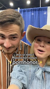 WE’RE BACK with some Appalachian Slang! 👩🏼‍🌾 I’ve heard it both ways, some say “ponhonor”, but we’ve always said pomhonor! 😆 is this a new one for y’all??… 😂 #appalachianslang #westvirginiaraised | Mockingjean