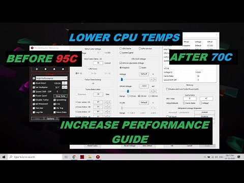 How to fix Overheating issue in Laptops (i7-10750H or i7-9750H) Undervolting guide for lower temps!!