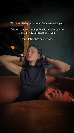 Most men try to attract women with status, looks, or effort… But what actually makes her feel safe and emotionally connected to you, is clarity, and your understanding of female psychology. That’s the real difference between short-term attraction and lasting connection. Follow for more insights on how to attract the right woman, effortlessly. #datingcoach #datingcoachformen #datingtips #datingadvice #dating #femalepsychology #confidence #masculineenergy #highvalue #relationships | Datingbymarie