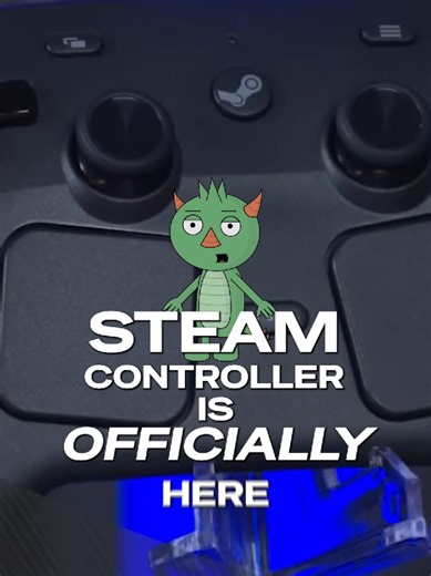 Valve just made the Steam Controller feel like a real contender again 👀🎮 $99, TMR sticks, dual trackpads, haptics, rear buttons, gyro grip sense, magnetic charging, and a battery that goes way longer than most people expected. That’s not a nostalgia re-release — that’s a serious PC controller play. Are you copping one on May 4? 👇 @Valve #SteamController #Valve #PCGaming #Gaming #SteamDeck