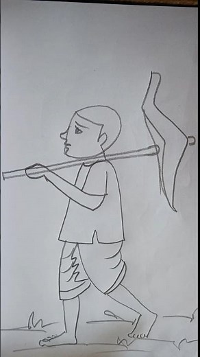 🧍✨ Easy Figure Drawing | Simple Human Figure Sketch for Beginners ✏️