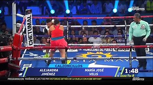Alejandra Jimenez vs Maria Jose Velis (25-11-2017) Full Fight