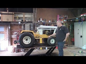 Stock garden tractor pulling for beginners