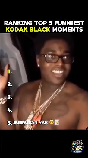 Top 5 Funniest Kodak Black Moments