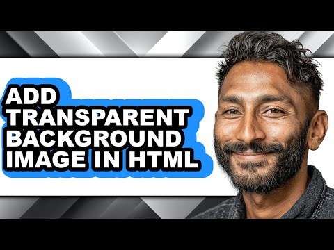 How to Add Transparent Background Image in Html - Full Guide