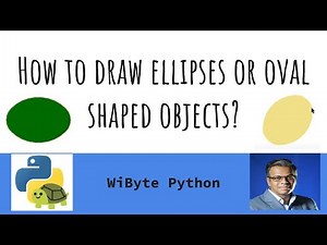 7. Paint with Turtle (Enhancements): How to draw ellipses or oval shaped drawings?