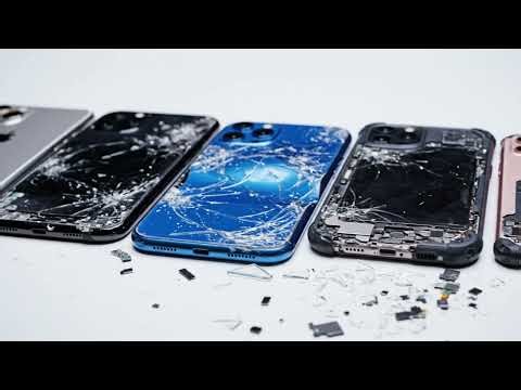 Crushing a Mystery Smartphone Under a 50-Ton Hydraulic Press – Incredible Destruction!