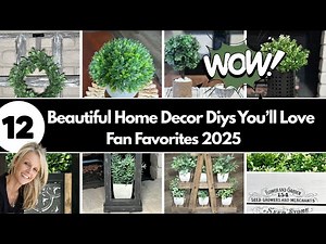 My Favorite Beautiful Home Decor DIYs for 2025 | Cozy & Budget-Friendly