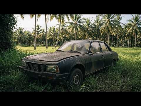 ASMR Restoration & Modification | PEUGEOT 505 1985 | From Abandoned to Stance