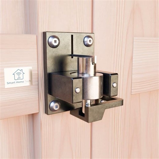 How a Gravity Door Lock Works | Simple Animation