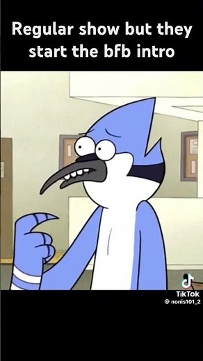 Regular show but it’s the bfb intro #bfb #regularshow #bfdi #bfdia #battlefordreamisland #funny