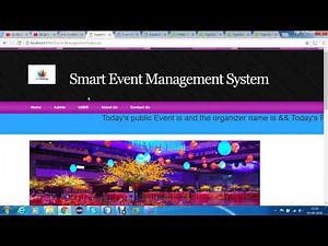 Event Management System in Java ( UPDATED ) - 1Crore Projects