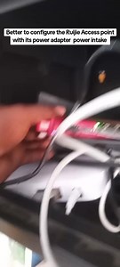 Configure Ruijie Access Point Using Its Power Adapter