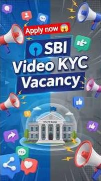 SBI KYC Associate Job 2026 Link Se Apply Kaise Kare? Full Process #sbi #sbijobs #sbirecruitment2026