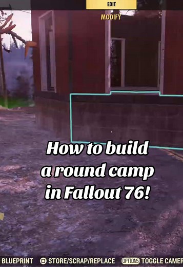 Cómo construir un campamento redondo en Fallout 76