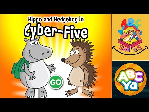 😵Hippo and Hedgehog in Cyber - Five - ABCYA (Gameplay)💻🖥